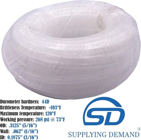 Supplying Demand IMT516100 Refrigerator Ice Maker Tubing 5/16 Inch OD x 100 Foot in Saudi Arabia