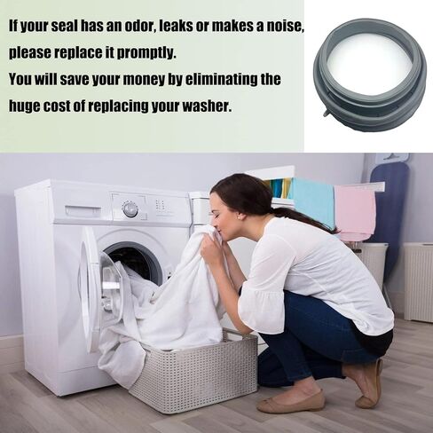 W10290499 W10300559 W10381562 Washer Door Boot Seal Gasket Bellows, Compatible with Whirlpool, Inglis,Maytag, Amana Washers, Replace EA3632809 PS3632809 2229552 Wash Seal. in Kuwait