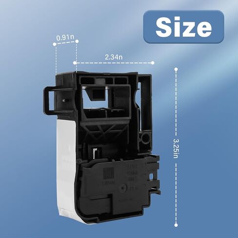 ANTOBLE WH01X27954 Washer Lid Lock Switch Compatible with GE Hotpoint Washing Machine Lock Parts for General Electric Top Load Wash Door Lid Switch Replacement Assembly in Saudi Arabia
