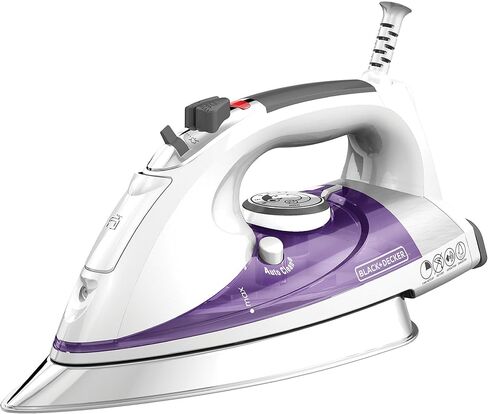 BLACK+DECKER IR1350S with Extra Large Soleplate, 13.2" x 16.3" x 7", Purple in Saudi Arabia