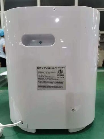 Pure Enrichment® PureZone™ Air Purifier for Medium-Large Rooms, UV-C Light, 3 Stage Filtration, H13 HEPA Filter Helps Remove up to 99.97% of Bacteria, Allergens, Germs, Smoke, Dust (White) in Kuwait