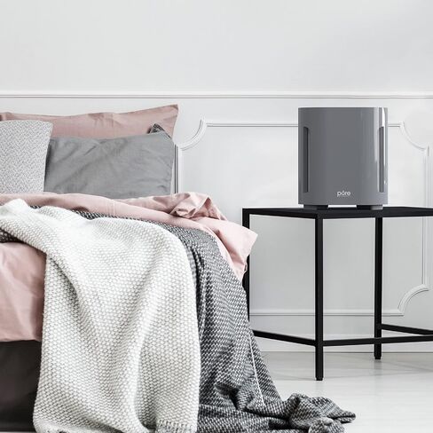 Pure Enrichment® PureZone™ Air Purifier for Medium-Large Rooms, UV-C Light, 3 Stage Filtration, H13 HEPA Filter Helps Remove up to 99.97% of Bacteria, Allergens, Germs, Smoke, Dust (White) in Saudi Arabia