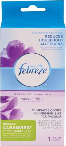 Bissell Febreze Style 1215 Upright Vacuum Post-Motor Pleated Filter - (Pack of 2) in Saudi Arabia