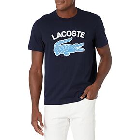تي شيرت Lacoste للرجال بأكمام قصيرة وشعار تمساح in Saudi Arabia