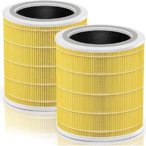 Core 400s Replacement Filter Compatible with LEVOIT Air Purifier Replacement Filter Core 400s-rf B08SQQK6K7 and LEVOIT Core 400s Air Purifiers with H13 True HEPA Pet Filters for Home Allergies, 1-Pack