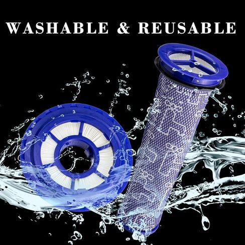 بديل لـ Dyson DC41 DC65 DC66 UP13 UP20، مكانس كهربائية متعددة الأرضيات والكرة، يستبدل الجزء # 920769-01 و920640-01 (فلتر ما بعد المحرك والمحرك المسبق) in Kuwait