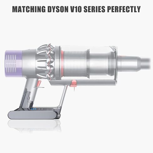 POIYTL Designed for Dyson V10 Battery Replacement 12V 6000mAh, Compatible with V10 Animal V10 Absolute V10 Fluffy V10 Motorhead SV12 Clean Cordless Stick Vacuum Cleaner in Saudi Arabia