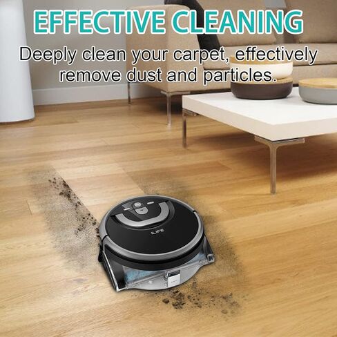 مجموعة من قطعتين من فرشاة الأسطوانة الرئيسية الناعمة من Coodss لاستبدال قطع غيار فرشاة روبوت ILIFE Shinebot W400 W450 W455 in Kuwait