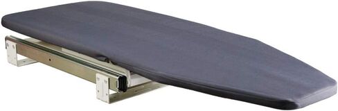 Closet Pull-Out Retractable Ironing Board Stow Away in The Cabinet Easy to Install (Silver Grey) in Saudi Arabia