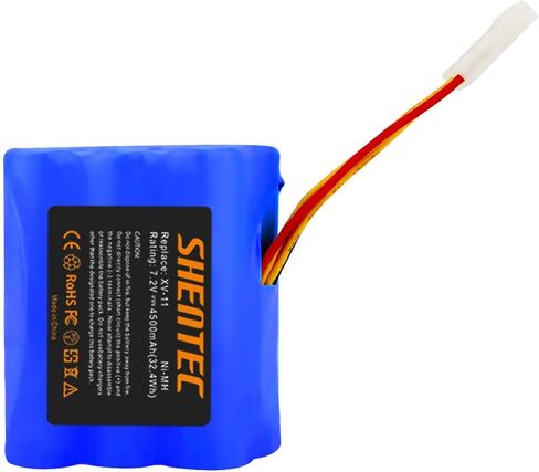 Shentec 7.2V 4.5Ah Battery Compatible with Neato XV-11 XV-12 XV-14 XV-15 XV-21 XV-25 XV Essential XV Signature Pro Robotic Vacuum Cleaners Neato 945-0005 205-0001 (2 Pack) in Kuwait