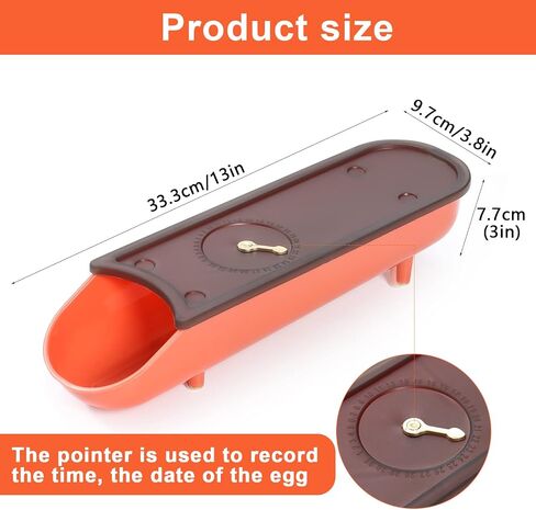 DGYJJZ 6 PCS Egg Holder for Refrigerator, Automatic Rolling Egg Container for Refrigerator, Large Capacity can Hold 42 Eggs，Egg Fresh Storage Box with Lid（White） in Saudi Arabia