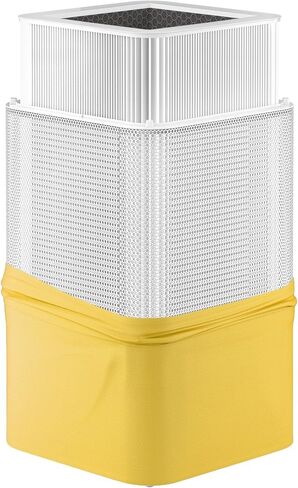 فلتر بلو بيور 121 رمادي داكن قابل للغسل مسبقًا، يزيل حبوب اللقاح والغبار ووبر الحيوانات الأليفة وغيرها من الملوثات التي تنقلها الهواء، ظلال داكنة in Kuwait