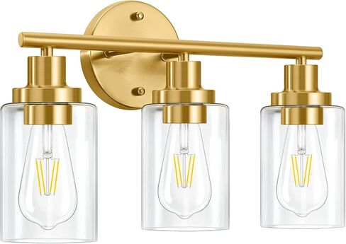 apenath 3-light ضوء الغرور، ماتي الأسود تركيبات إضاءة الحمام على المرآة، أضواء الجدار المعدنية الحديثة للممر غرفة نوم المطبخ غرفة المعيشة in Kuwait
