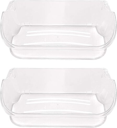 NIDAYE قطعتين 240356402 قطع غيار صندوق باب الثلاجة لرف باب ثلاجة فريجيدير، متوافق مع LFSS2612TF0 FGUS2642LF2 LGUS2642LF1 LFSS2612TE0 AP2549958 FGHS2631PF4A رف الباب in Kuwait