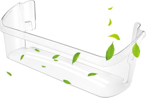 BOGDA 242126602 استبدال رف باب الثلاجة لـ Frigi-daire، Cros-ley، Elec-trolux، أجزاء الرف السفلي للرف الجانبي تحل محل 4547407 AP6278233 PS12364199 EAP12364199 in Kuwait