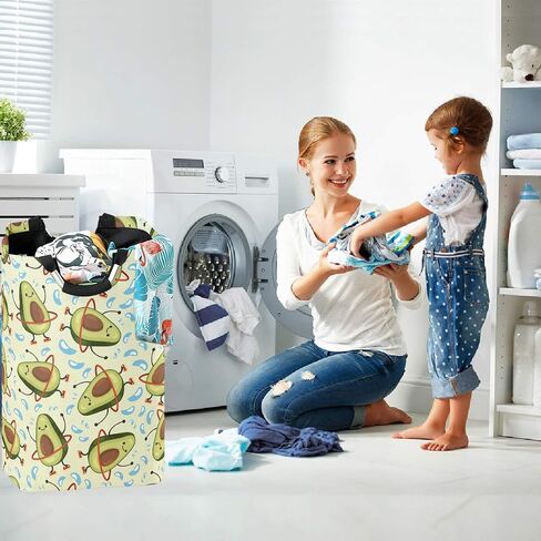 visesunny Cool American Football 3D Print Large Capacity Laundry Hamper Basket Water-Resistant Oxford Cloth Storage Baskets for Bedroom, Bathroom, Dorm, Kids Room in Saudi Arabia
