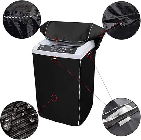 غطاء غسالة محمولة، غطاء مجفف للغسالة العلوية ، غطاء غسالة كامل مقاوم للماء / عجلة تلقائية (23 بوصة 24 بوصة 36 بوصة) ) in Kuwait