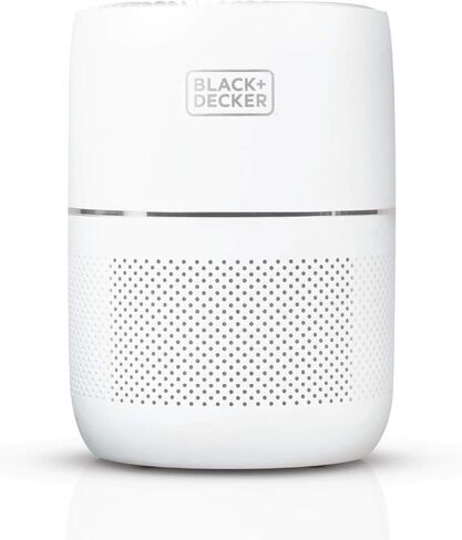 BLACK+DECKER Tabletop Air Purifier - 3-Stage Filtration System - HEPA Air Purifiers for Home -With Indicator Lights in Saudi Arabia