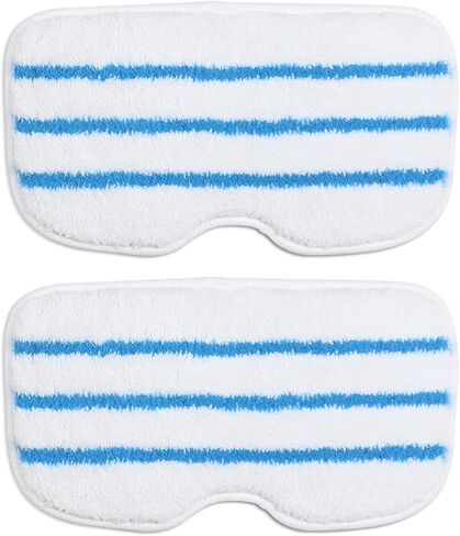 2 Pack Washable and Reuseable Microfiber Steam Mop Head Pads Replacement for Steam Mop Cleaner VS518 in Saudi Arabia