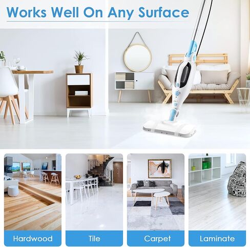 2 Pack Washable and Reuseable Microfiber Steam Mop Head Pads Replacement for Steam Mop Cleaner VS518 in Saudi Arabia