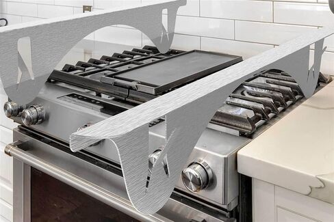 Stove Countertop Gap Covers - Heavy Duty Stainless Steel Kitchen Stove Counter Gap Cover Between Stove and Counter in Saudi Arabia