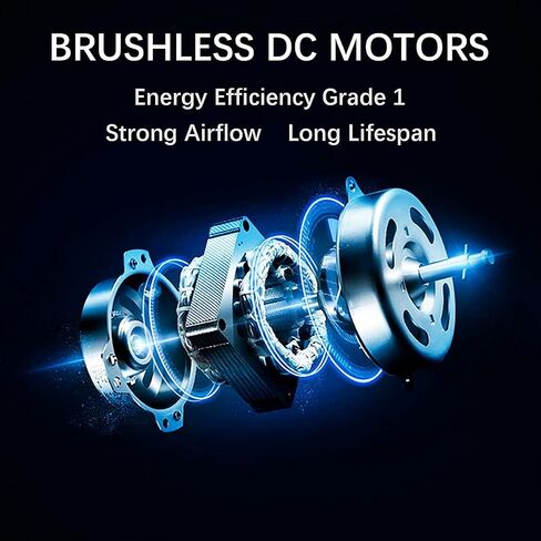 Bladeless Cooling Fan, 23.62 inch Tower Fan, 80° Oscillating Pedestal Fan with Remote Control, 8 Speeds, 8H Timer, LED Display with Auto Off, Portable Quiet Cooling Fan for Bedroom, Home, Office in Saudi Arabia