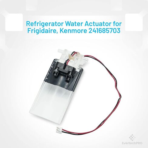 EvertechPRO Refrigerator Water Dispenser Actuator Replacement for Frigidaire 241685703 5304433613 1195920 AH1526418 EA1526418 in Saudi Arabia