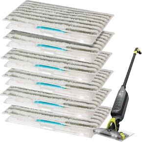 عبوات ممسحة قابلة لإعادة الاستخدام من GVMM لـ Shark VACMOP VM252 VM250 VM200 VM190، عبوات ممسحة فراغية (6 عبوات) in Kuwait