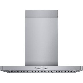 غطاء المطبخ ONEEON مقاس 30 بوصة، 900 CFM من الفولاذ المقاوم للصدأ مثبت على الحائط مع فتحة عادم أنبوبية، مروحة عادم 4 سرعات، مصابيح LED، زر ضغط، جسم رفيع للغاية، غطاء فتحة تهوية للموقد على طراز المدخنة in Kuwait