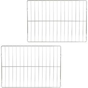 WB48T10063 Oven Rack for Range Compatible With GE, General Electric,Hotpoint Oven AP4538468, PS2577619，24" x 17" (2Pack) in Kuwait