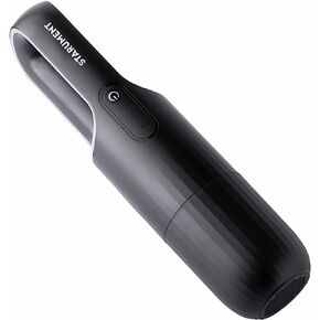 Starument Handheld Vacuum Cleaner - Cordless Vacuum Cleaner for Cleaning Dust, Dirt, Pet Hair Suction - Compact, Rechargeable & Wireless Device for Home, Office, Car - USB-C Cable, Crevice Suction