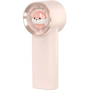 Handheld Mini Fan, Portable Pocket Fan,3600mAh Battery Operated Rechargeable Personal Fan, 6-15 Hours Working Time for Outdoor Activities, Summer Gift for Men Women (Pink)