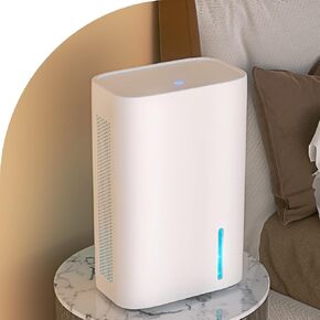 Ultra Quiet Dehumidifier for Home - EronDrys 68oz (2000ml) - Room Dehumidifier for Bedroom, Bathroom, Closet, RV - Up to 500 Sq ft Coverage - 2 Working Modes, Auto-Off, Energy Efficient in Saudi Arabia