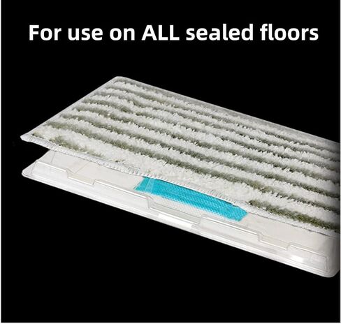 عبوات ممسحة قابلة لإعادة الاستخدام من GVMM لـ Shark VACMOP VM252 VM250 VM200 VM190، عبوات ممسحة فراغية (6 عبوات) in Kuwait