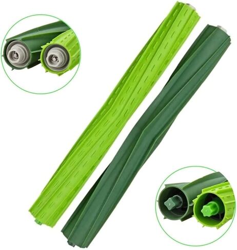 مجموعة قطع غيار من زيواي متوافقة مع مكنسة رومبا S9 (9150)، s9+(9550)، مجموعة واحدة من فرش مطاطية متعددة الاسطح و4 فرش جانبية و4 فلاتر و4 اكياس غبار واداتين in Kuwait