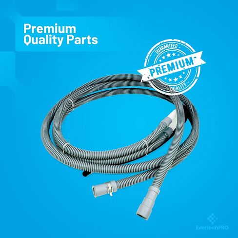 EvertechPRO AEM69493808 Drain Hose for LG Dishwasher AEM69493805 in Saudi Arabia