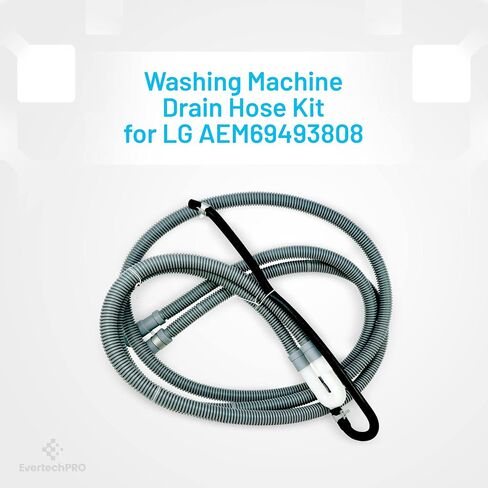 EvertechPRO AEM69493808 Drain Hose for LG Dishwasher AEM69493805 in Saudi Arabia