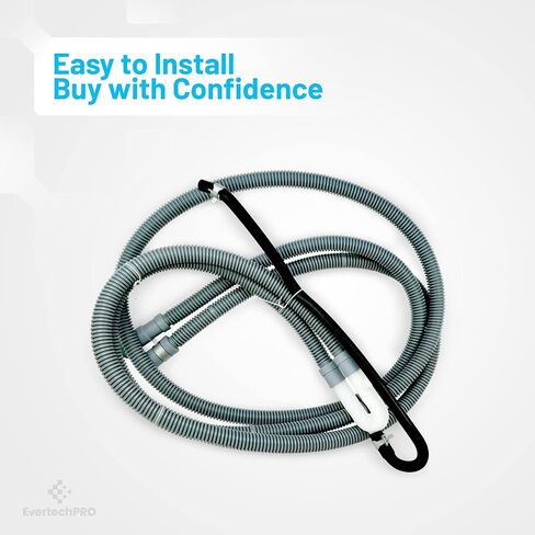 EvertechPRO AEM69493808 Drain Hose for LG Dishwasher AEM69493805 in Saudi Arabia