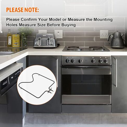 RO6G Range Bake Unit Heating Oven Element for Magic Chef Y04000066 (1-Pack) in Saudi Arabia