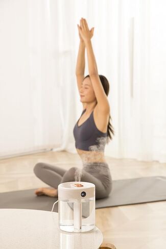 Humidifier For Bedroom, Plants, Office, Baby Room,Intelligent sensor, more scientific skin hydration, real-time monitoring and adjusting humidity in Saudi Arabia
