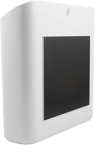 صندوق حامل الوبر من أميتالك، صندوق غسيل مغناطيسي كبير للمجفف، حاوية قمامة موفرة للمساحة معلقة على المجفف، الغسالة أو سلة المهملات المثبتة على الحائط (أبيض) in Kuwait