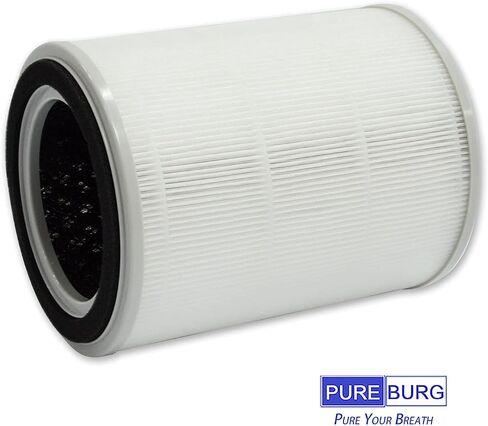 PUREBURG Replacement True HEPA Filters Compatible with TOPPIN Comfy Air C2 True Hepa Air Purifier TPAP001, 4-Stage Filtration High-efficiency Activated carbon,2-Pack in Saudi Arabia