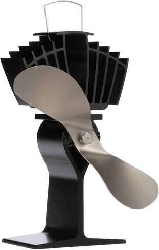 AirMax, Classic Styled, Heat Powered Wood Stove Fan, 175 CFM, 812AMXBX, Large-Sized, 9" Blade, Black in Saudi Arabia