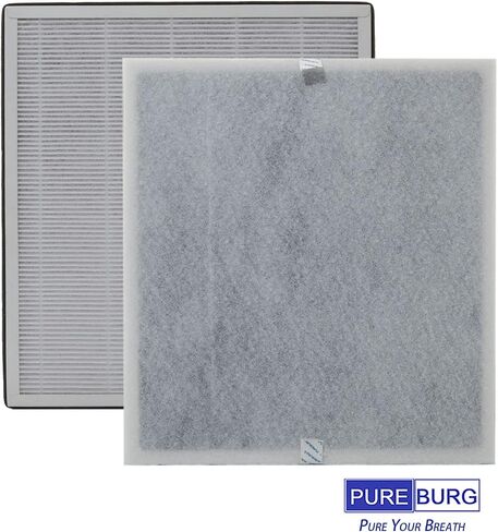 PUREBURG Replacement H13 True HEPA Filter Kit Compatible with Govee life H7123 and Homvana H211/H211S Air Purifiers,4-Stage Filtration High-efficiency Activated carbon,2-Pack in Saudi Arabia