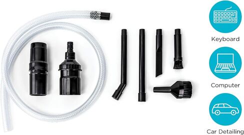 Simplicity Vacuums Handheld Canister Vacuum with Carry Strap for Hard Floors and Rugs, Car Detailing Vacuum Cleaner, S100 in Kuwait