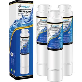 EXCELPURE Refrigerator Water Filter, Compatible with Frigidaire EPTWFU01, EWF02, Pure Source Ultra II, 3 PACK in Kuwait