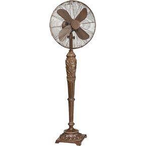CC Home Furnishings 55" Extravagant Royal Victorian Oscillating Indoor Standing Floor Fan in Saudi Arabia