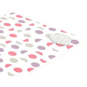 Encasa Homes Ironing Mat/Pad (Large 47 x 28 inch) with 3mm Padding & Silicone Iron Rest for Steam Pressing on Tabletop or Bed - Heat Resistant, Portable, Quilting & Travel Blanket - Pink Moon in Saudi Arabia