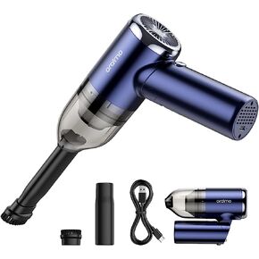 Oraimo Handheld Vacuum Cleaner Cordless, Portable Hand Vacuum, Lightweight Hand Held Vacuum Rechargeable with Type-C Cable, Gift Bag, 3.5H Fast-Charge for Home, Stairs, Drawer, Car Interior Cleaning in Kuwait
