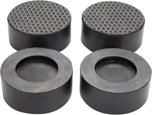 4 عبوات من وسادات مضادة للاهتزاز لدعم الغسالة، مطاط أسود (3.25 × 1.25 بوصة) in Kuwait